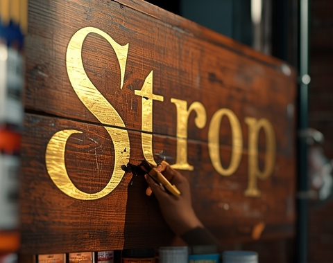 Мастера вывесок: забытое искусство ручной росписи и каллиграфии на фасадах