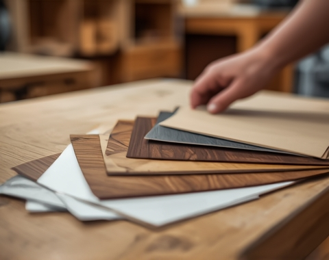 Облицовка мебельных поверхностей: материалы, технологии и практические советы