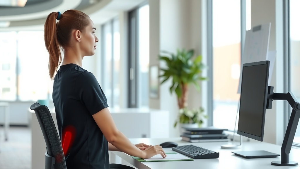 Осанка за компьютером: как не испортить спину