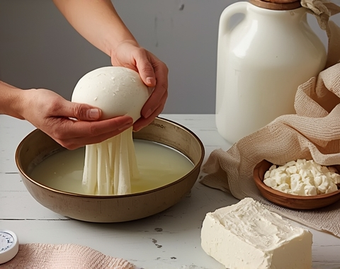 Сыр в домашних условиях: моцарелла, рикотта и панир